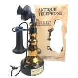 Jim Beam 1897 Desk Set Telephone Bourbon Decanter