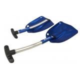 Michelin Telescoping Aluminum Snow Shovels, Pr.