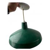 Green Enamel Metal Pendant Light Fixture