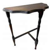 Queen Anne Style Mahogany Side Table