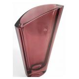 Attributed to Murano Art Glass Geometric Vase, 9'