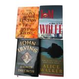 Lot of 4 Hardcover Novels by Tom Wolfe, Alice Walk