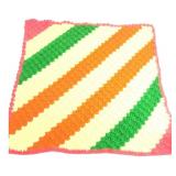 Handmade Crochet Corner-to-Corner Baby Blanket