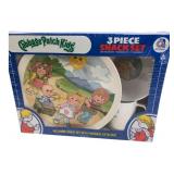 Cabbage Patch Kids 3-Piece Melamine Snack Set