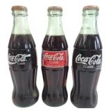 Coca-Cola Classic Commemorative 8 oz Glass Bottles