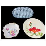 Assorted Porcelain and Ceramic Small Plates