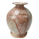 KDA Signed Crystalline Glaze Stoneware Vase, 5.25'