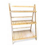 Vivosun Bamboo Folding 3-Tier Plant Stand
