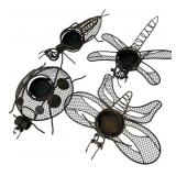 SPI San Pacific Int'l Metal Insect Tea Light Set