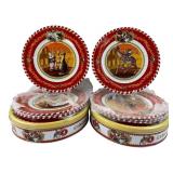 Restoration Hardware Circus Tin Plates Set