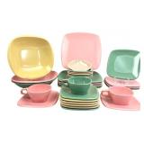 MCM Harmony House Talk of the Town Dinnerware Set