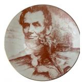 World Wide Line Lincoln The Railsplitter Plate