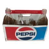 Pepsi-Cola Glass Bottle Collection with Carton