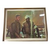 Colonel Houston Stiff 'Walking Wounded' Print