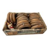 Wooden Curtain Rings in Original Box