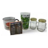 Mixed Lot of Vintage Kitchenware and Collectibles