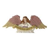 Guardian Angel on Duty Wall Plaque