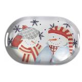 AK Designs Inc. Snowman Serving Tray