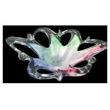 VTG Murano Style Art Glass Starfish Bowl