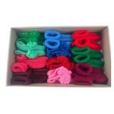 Assorted Hand-Knitted Booties and Slippers