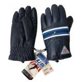 NWT Saranac U.S. Ski Team Leather Ski Gloves