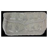 Vintage Beaded Evening Clutch Bag