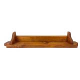 Wooden Wall-Mounted Shelf, 21' x 6'