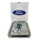 Ford Built Ford Tough Wall Clock, 13x13'