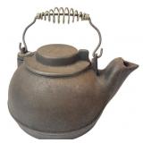 Wagner Ware Cast Iron Tea Kettle, 6' H