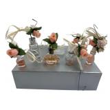 Collection of Miniature Designer Perfume Bottles