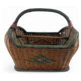 Woven Wicker Decorative Basket