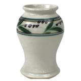 Hand-Painted Ceramic Vase, 6' H