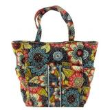 Vera Bradley Quilted Cotton Floral Tote Bag