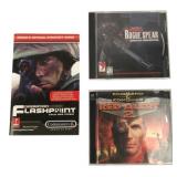 Mixed Lot of Vintage PC Games and Strategy Guide
