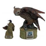 Ski Country Ceramic Decanter Set: Blue-Winged Teal