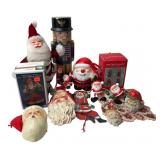 Assorted Santa Claus Christmas Collectibles