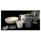 Hall's Kitchenware Bowl and Mixed Tableware Lot