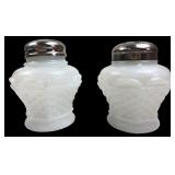 VTG Imperial Milk Glass Salt & Pepper Shakers