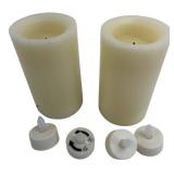 Bed Bath & Beyond LED Pillar and Tea Light Set