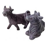 Ceramic Cow Salt and Pepper Shakers