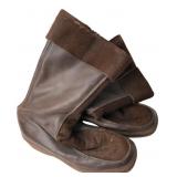 Bally Leather and Fur Boots