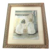 Woolson Spice Co. Christmas Greeting Framed Print