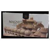 NIB Alex.H & Abel.C Magnetic Wooden Chess Set