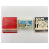 Vintage Matchbook Collection - Julius Monk's, Capi