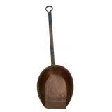 Hand-Hammered Copper Hearth Scoop