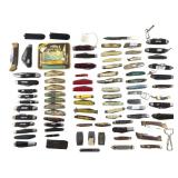 Large Collection of Assorted Vintage Pocket Knives