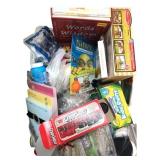 Mixed Lot of Toys, Games, and Craft Supplies