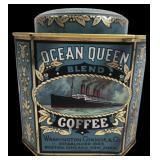 Washington Connor & Co Ocean Queen Coffee Tin