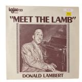 Donald Lambert - Meet The Lamb - Vinyl LP - VG+