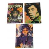 Jimi Hendrix Magazine and Guitar Score Book Lot